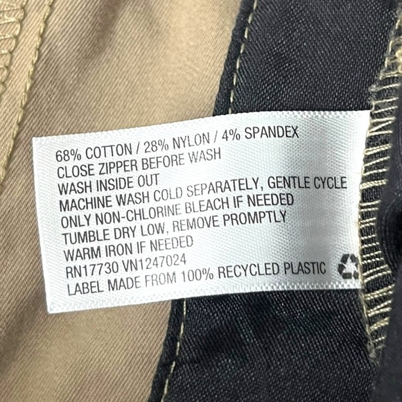 Goodfellow & Co Men’s Hennepin Tech Slim Tan Wrinkle Resistant Pants - Size 36 - Picture 8 of 14